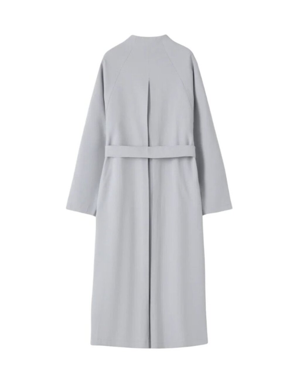 Tageechita Japan SMOOTH FLARE LAPEL TRENCH. NWT - Picture 3 of 14